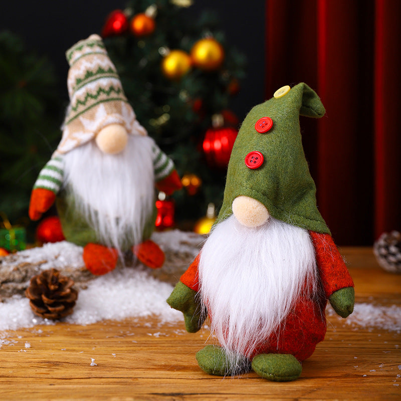 Dekorative Weihnachtsgnom Figur Brehn