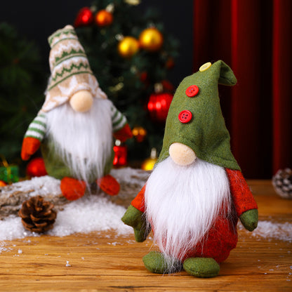 Dekorative Weihnachtsgnom Figur Brehn