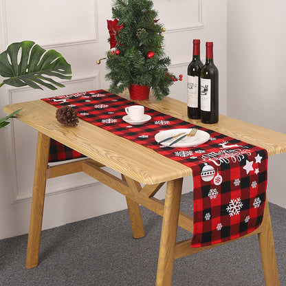 Festlicher Tischläufer mit Weihnachtsmotiv Brehn