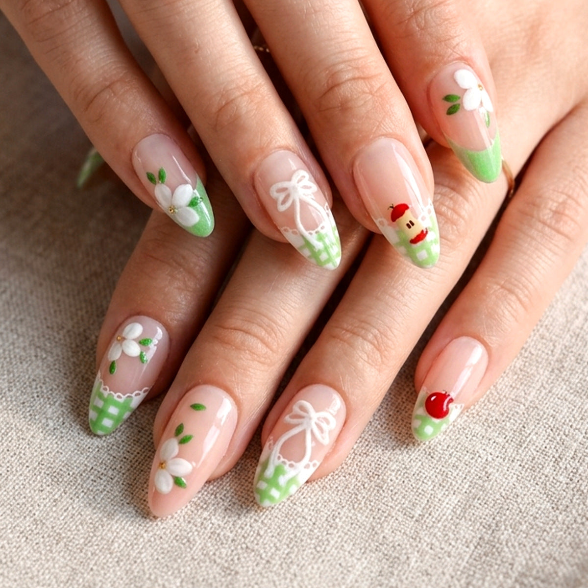 Blumen Nagelkunst