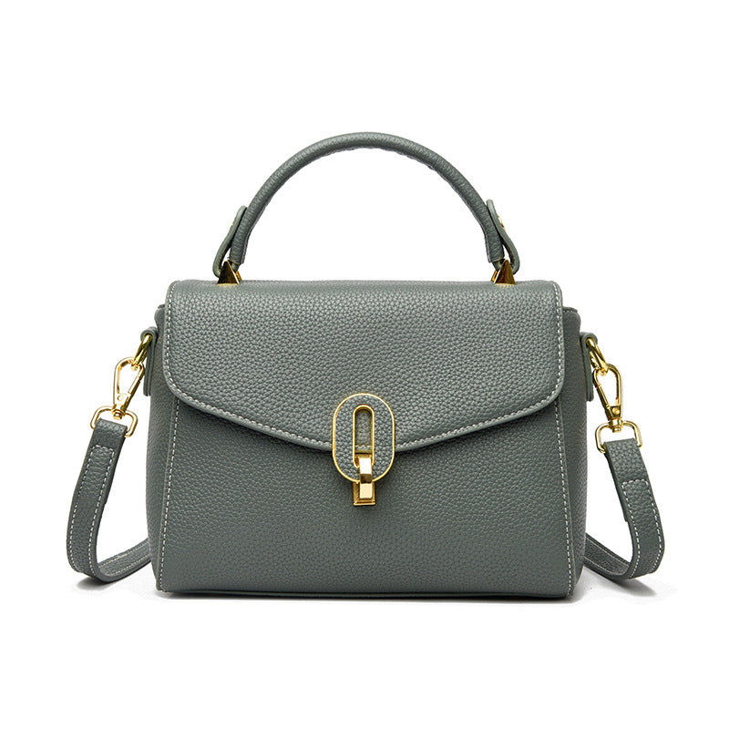 Elegante Strukturierte Top-Handle Handtasche Brehn
