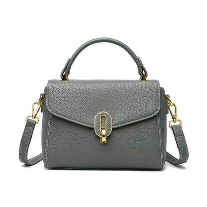 Elegante Strukturierte Top-Handle Handtasche Brehn