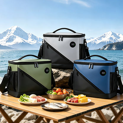 Isolierte Kühltasche mit digitalem Temperaturanzeiger Brehn