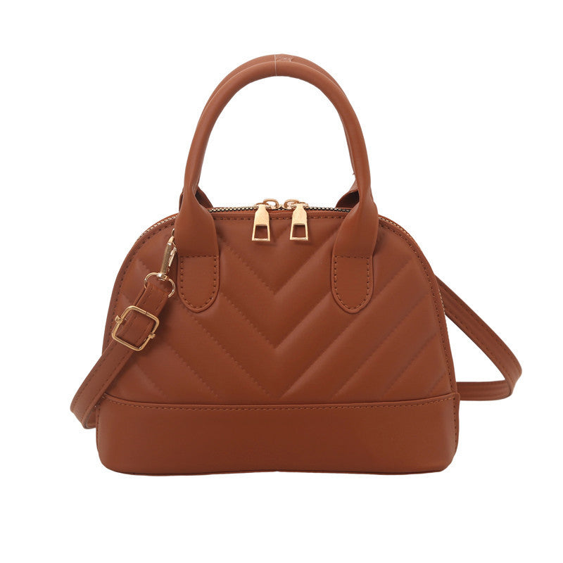 Gepatchte Mini-Handtasche Brehn