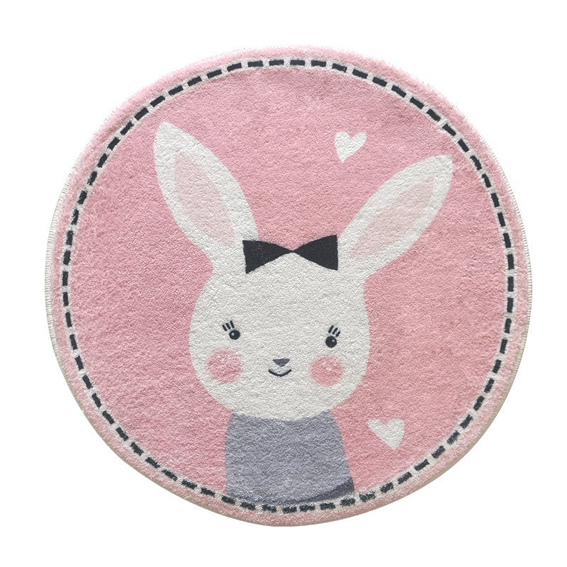 Rabbit-Themen runder Bereichsteppich Brehn