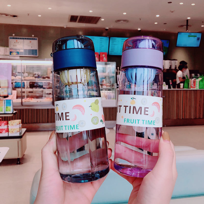 Damen Mehrweg-Infuserflasche mit fruchtigem Design Brehn