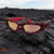 Damen Sportliche Sonnenbrille mit innovativem, kunstvollem Rahmen Brehn