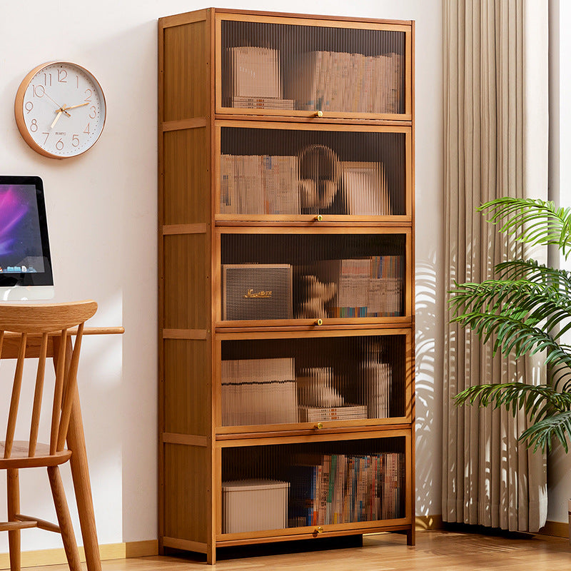 Bücherregal Mit Transparenten Glastüren Und Stabilen Ablageflächen Brehn