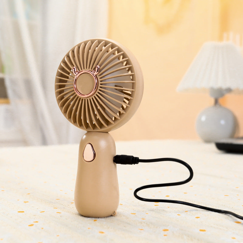 Damen Tragbarer Mini-Handventilator mit USB-Ladefunktion Brehn