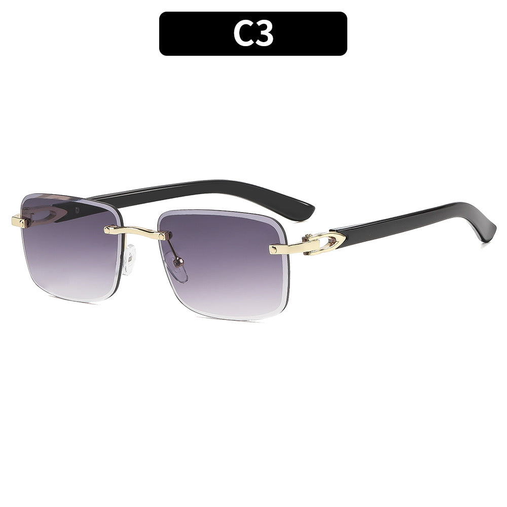 Premiume Quadratische Rahmen Sonnenbrille