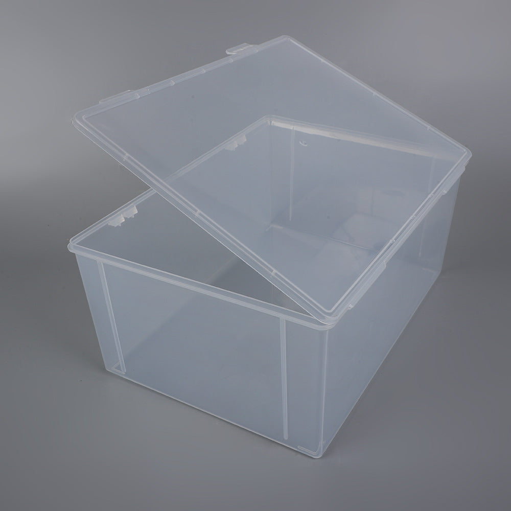 Klare Kunststoffspeicherbox Brehn