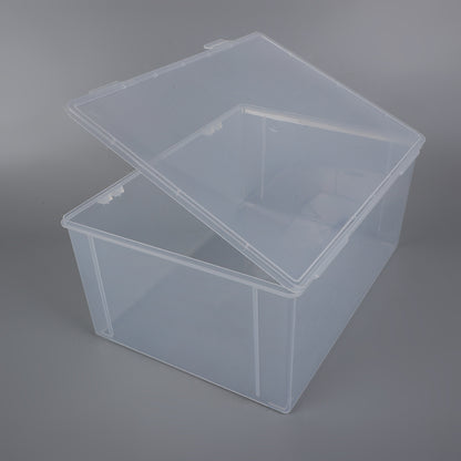 Klare Kunststoffspeicherbox Brehn