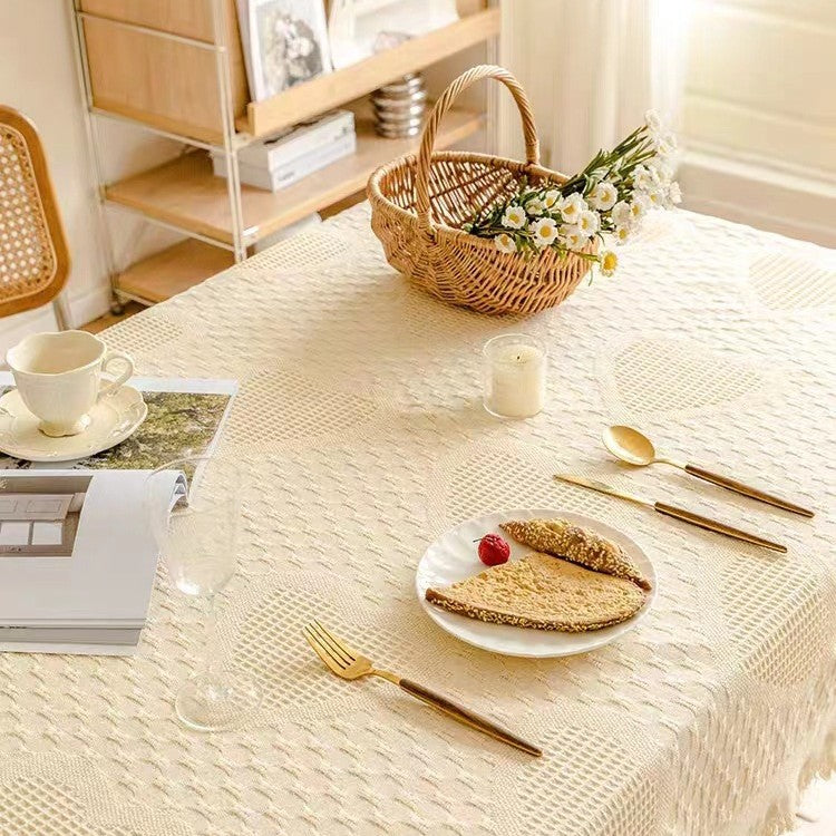 Elegante Gewebte Wurfdecke