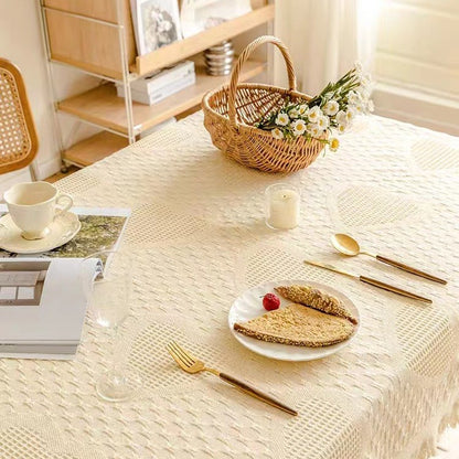 Elegante Gewebte Wurfdecke
