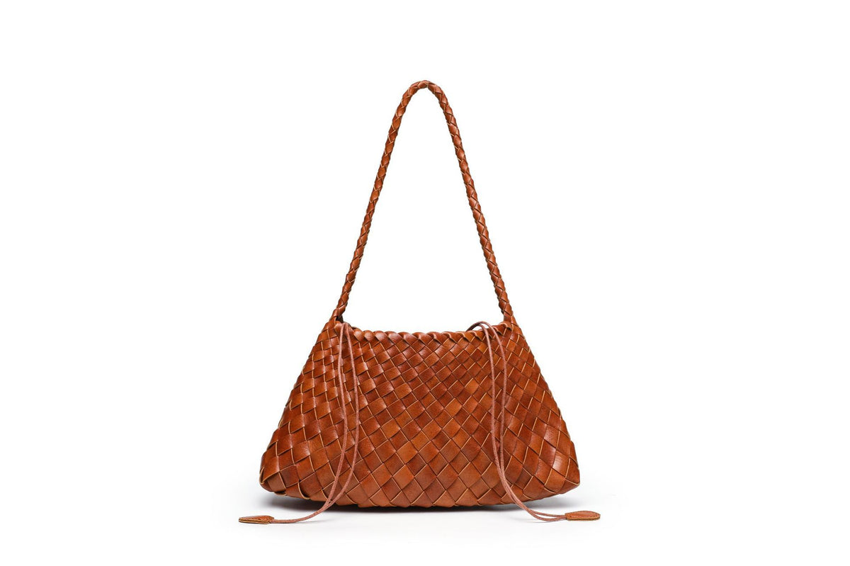Texturierte Gewebte Schultertasche Brehn
