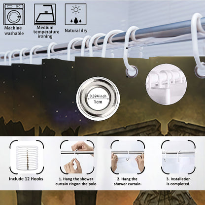 Digital Fantasy-Themed Badezimmer Dekor Set Brehn