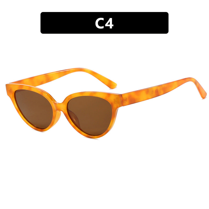 Damen Cat-Eye Sonnenbrille mit luxuriösem Muster und UV-Schutz Brehn