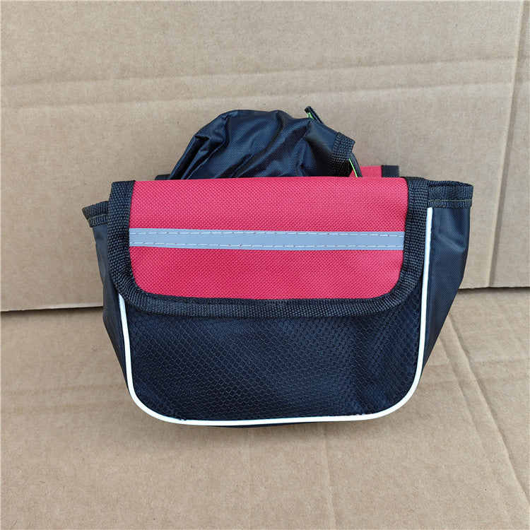 kompakte reflektierende wasserdichte Fahrradhängertasche mit schnellem Freigabegurt und mehreren Fächern Brehn