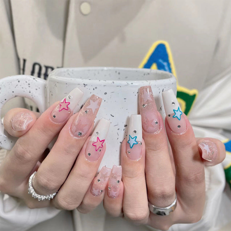 Dekoratives Press-On Nagelkunst-Set Brehn