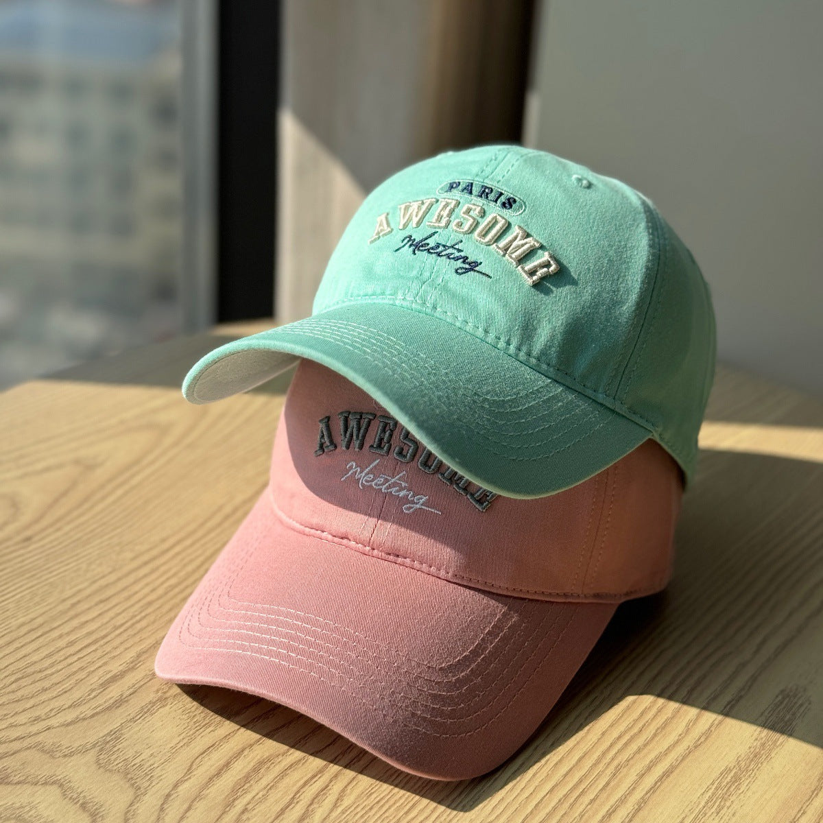 Damen Vintage-inspirierte verstellbare Baseballmütze Brehn