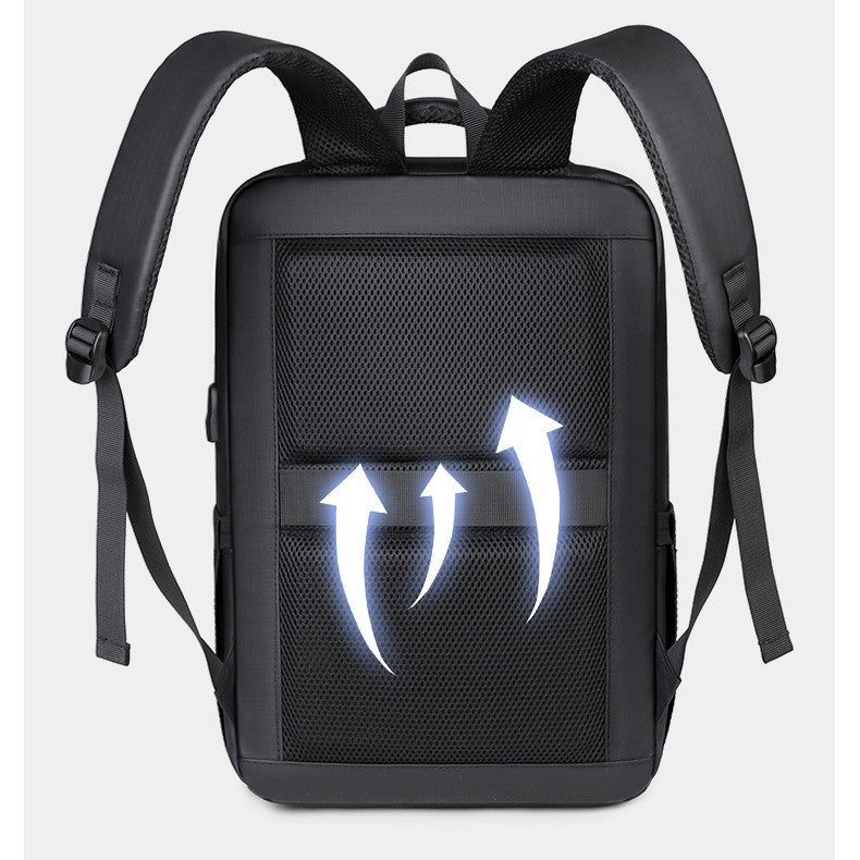 Multifunktionaler Rucksack mit Schützendem Laptopfach und Praktischen Außentaschen Brehn