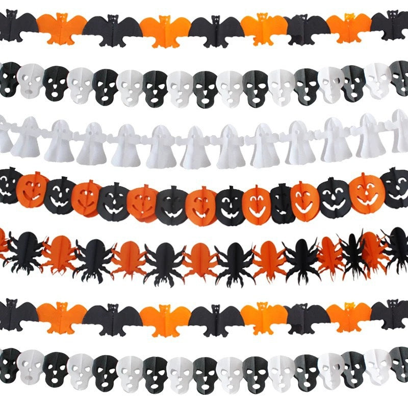Dekorative Halloween Fledermaus Girlande Brehn