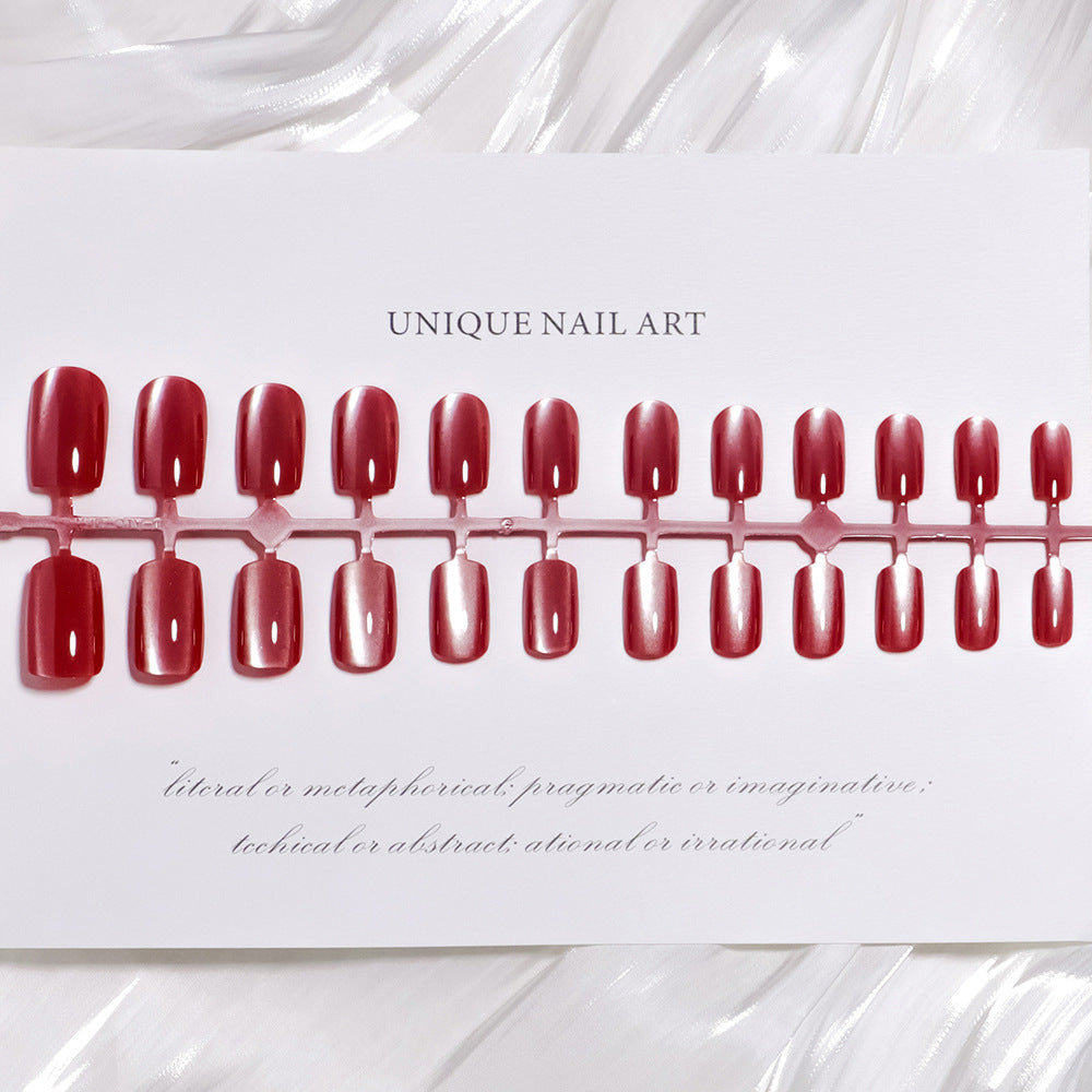 Einzigartiges Press-On Nageldesign Set Brehn
