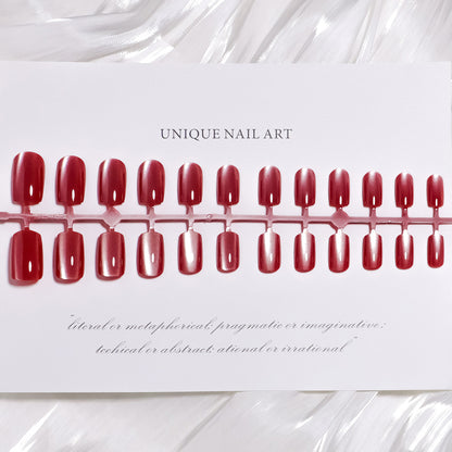 Einzigartiges Press-On Nageldesign Set Brehn