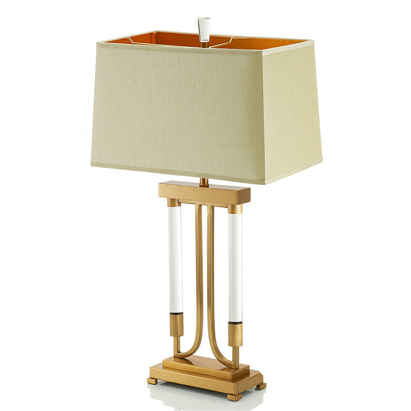 Elegante Kristallglas Tischlampe