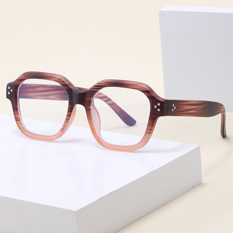 Damen modische oversized Brille mit charakteristischem Rahmen Brehn