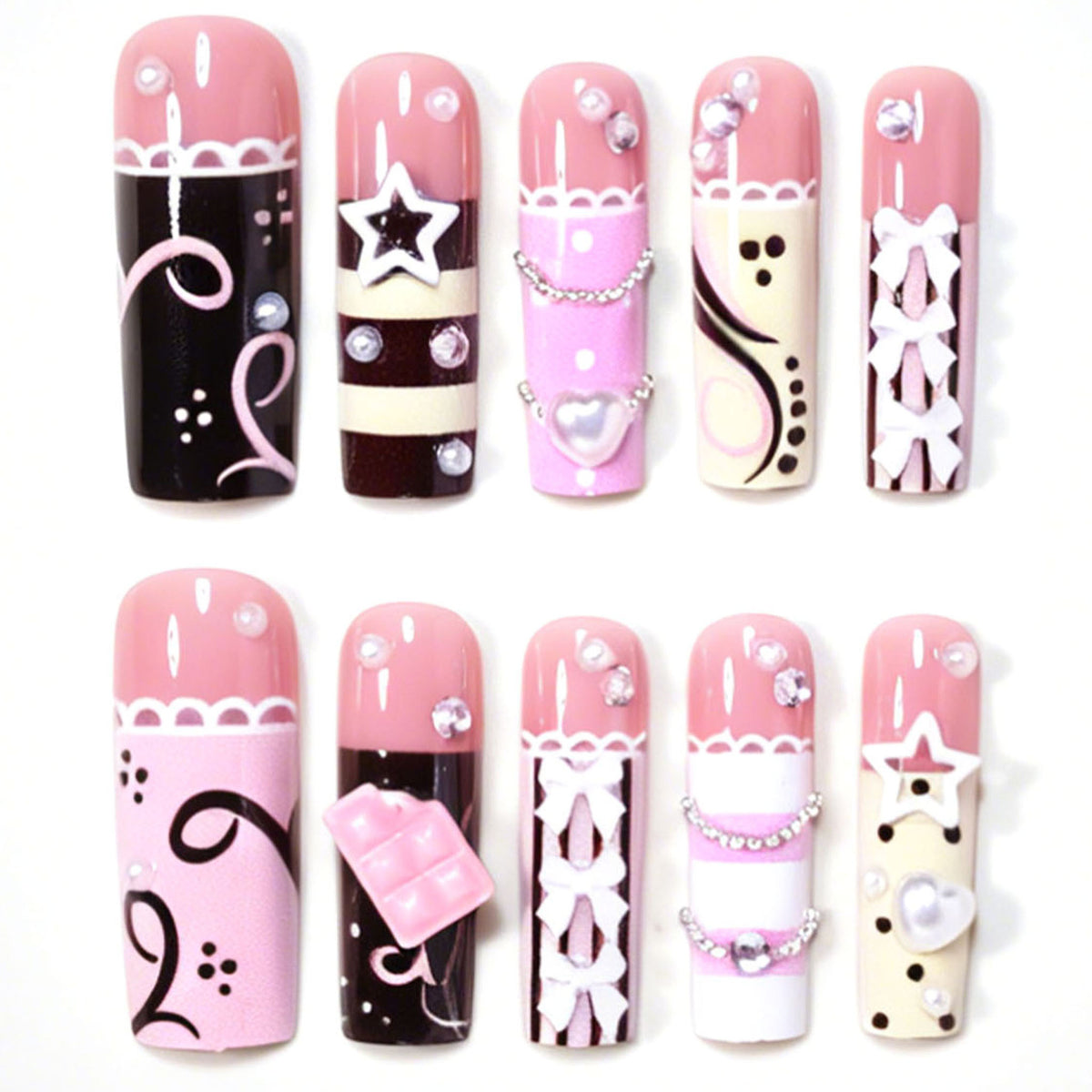 Künstlerisches Statement Press-On Nageldesign Brehn