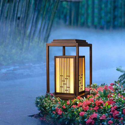 Japanisch inspiriertes Außenlaterne