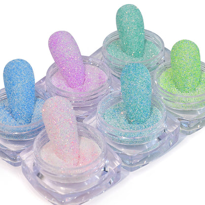 Nagelkunst Glitzerpulver Set