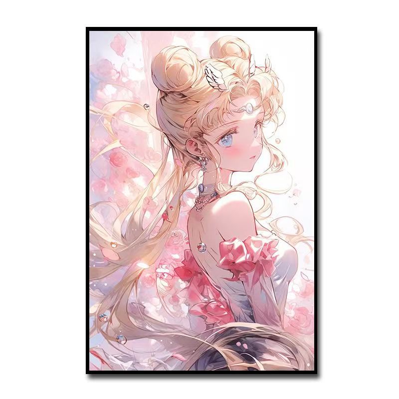Fantasy-Charakter-Artdruck auf Leinwand Brehn