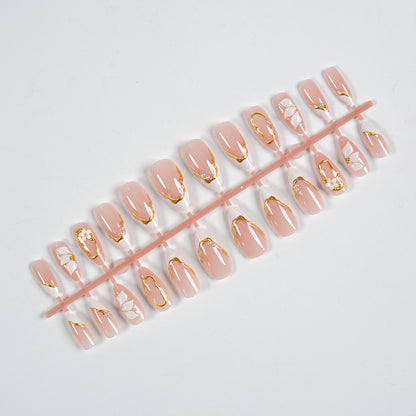 Premium Künstlerischer Press-On Nagel Set
