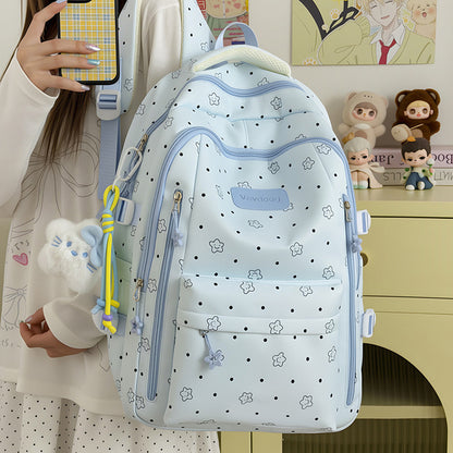 Trendige Floral Print Rucksack Brehn