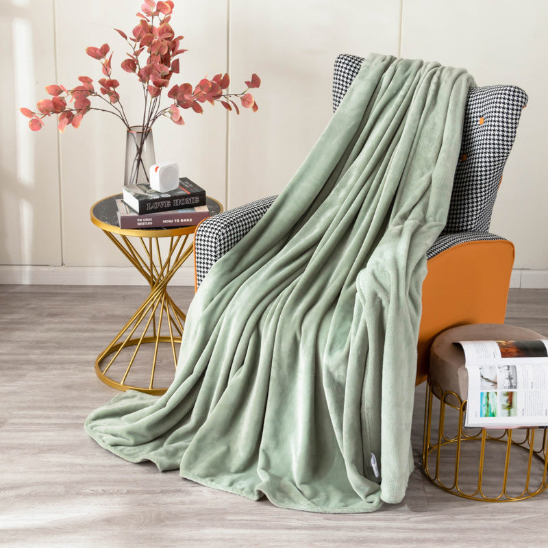 Damen luxuriöse Fleece-Decke mit sanfter Textur Brehn