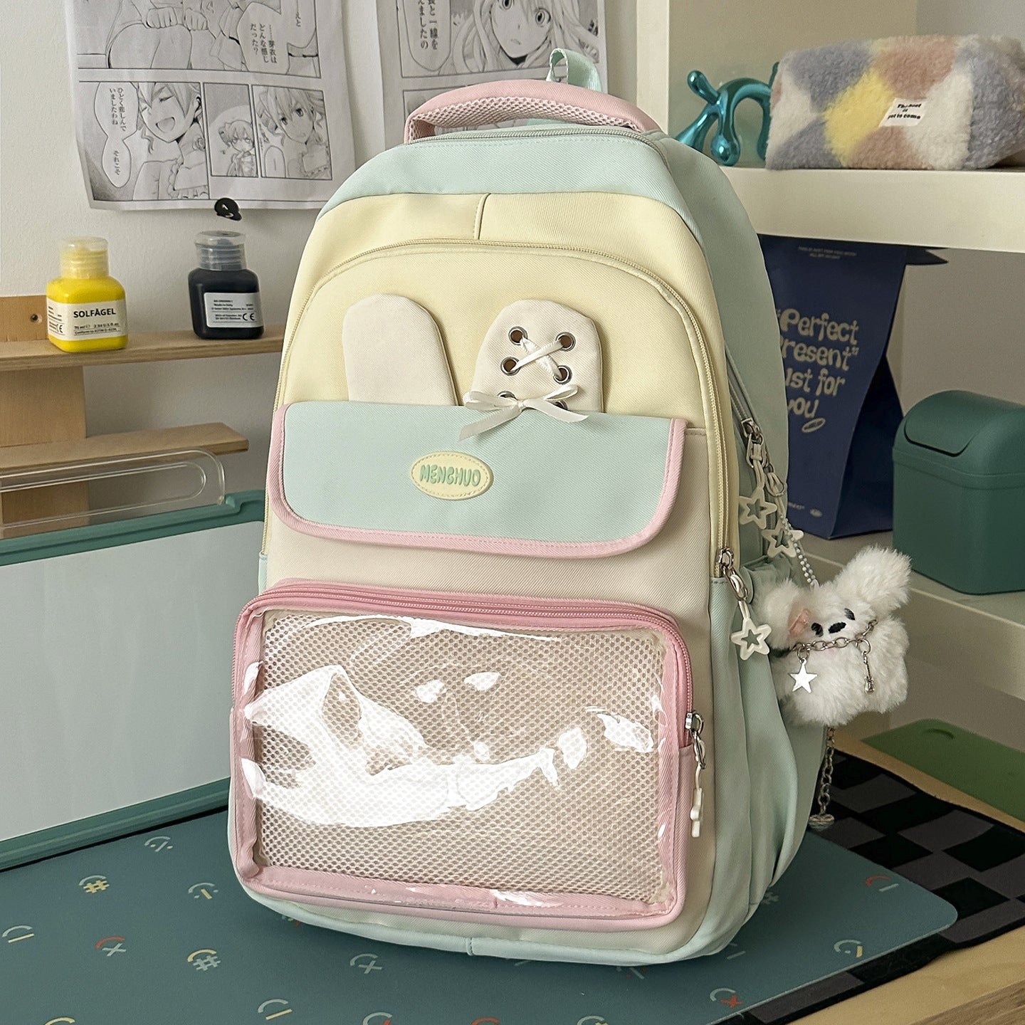 Süßer Bunny Ohr Schulrucksack