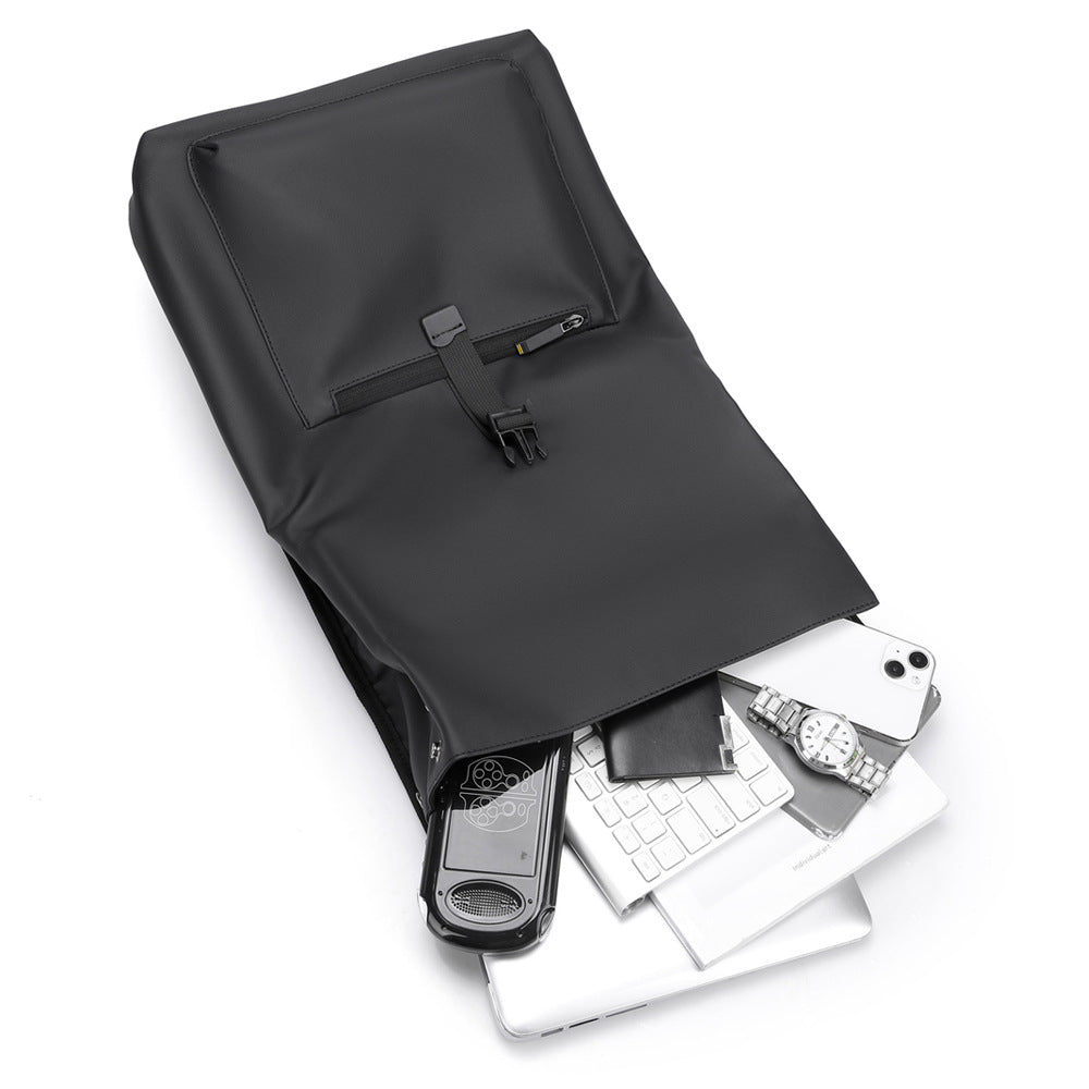 Hochwertiger und Wasserdichter Rucksack mit Innovativem Rolltop-System Brehn