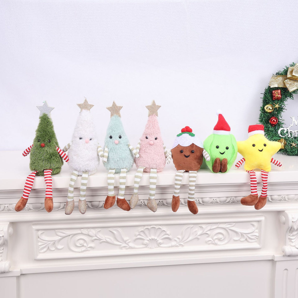 Plüsch Weihnachtsgebäck Figur
