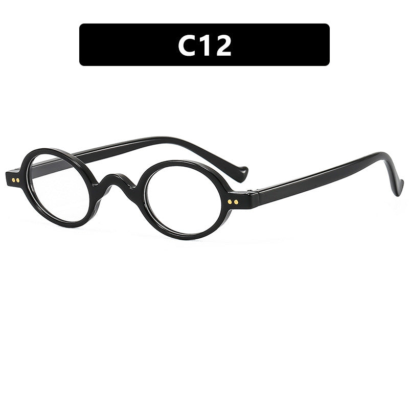 Damen runde Sonnenbrille mit markantem Design und hochwertigem Kunststoffrahmen Brehn
