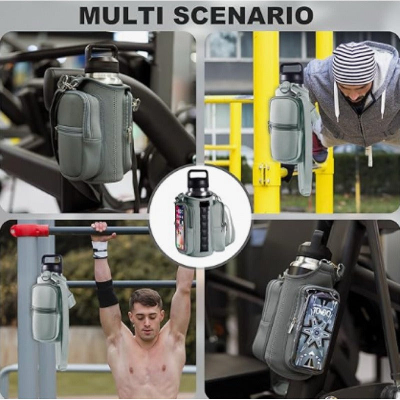Damen multifunktionale Sporttasche mit integriertem Handyfach Brehn