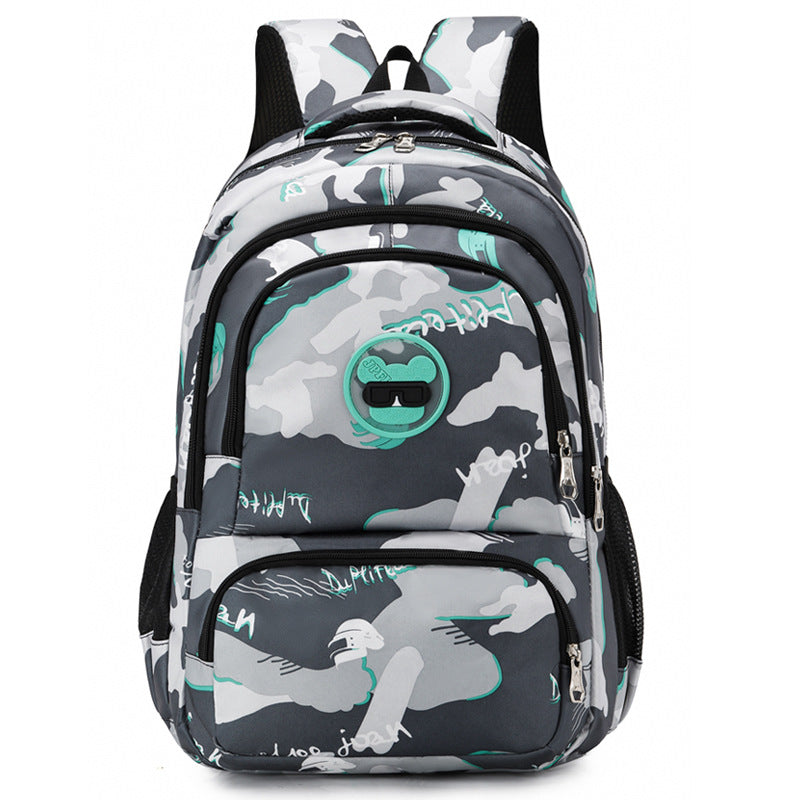 Trendige stilvolle Grafik Rucksack Brehn