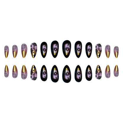 Dekorative Stiletto Nail Art Extensions Brehn