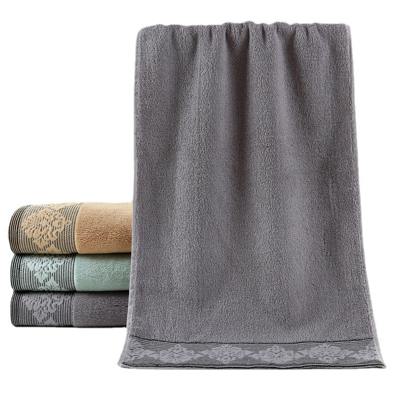 Damen luxuriöses Frottee Badetuch mit elegantem Spitzenrand Brehn