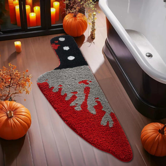 Halloween Kürbisförmiger Teppich