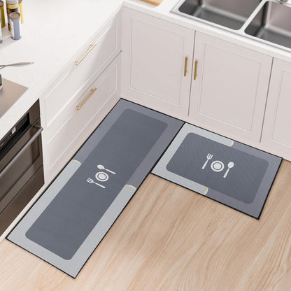 Chef-inspirierte Küchenmatte Set Brehn