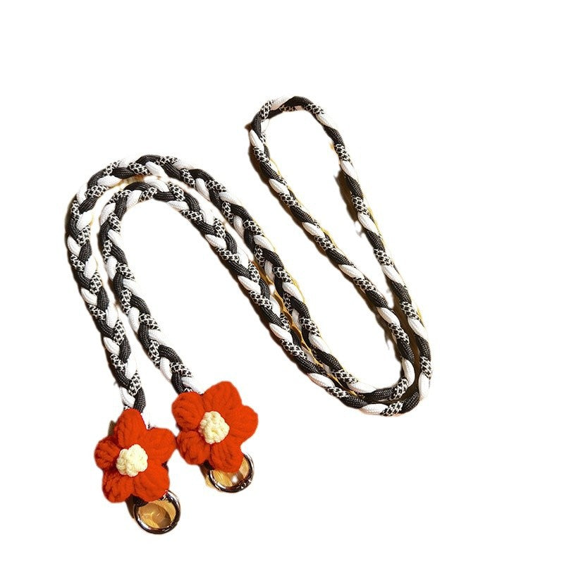 Gewebtes florales Muster Utility Lanyard Brehn