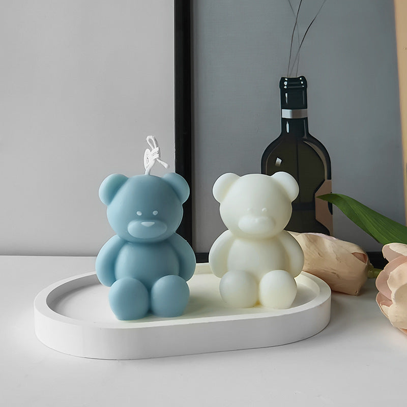 Teddy Bär Förmige Kerze