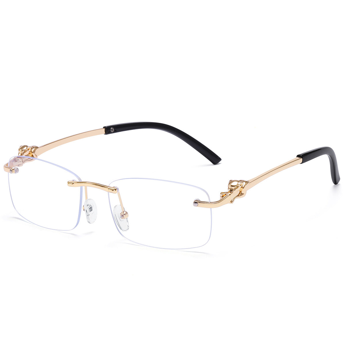 Damen elegante Sonnenbrille mit aufwendig gestaltetem Metallrahmen Brehn
